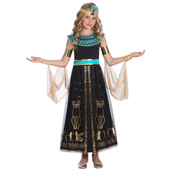 Egyptian Dazzling Cleo Girls Costume
